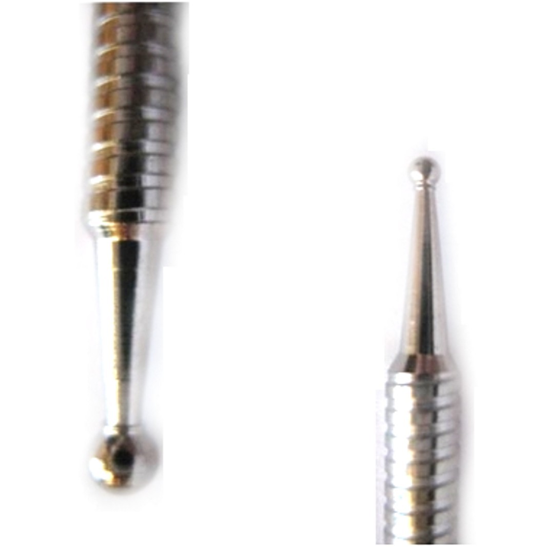 Stiletto a due punte in acciaio