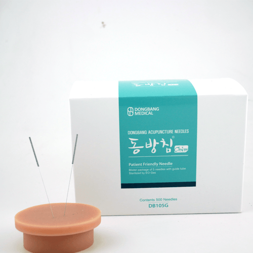 Aghi con manico in acciaio, tipo coreano, 500 aghi