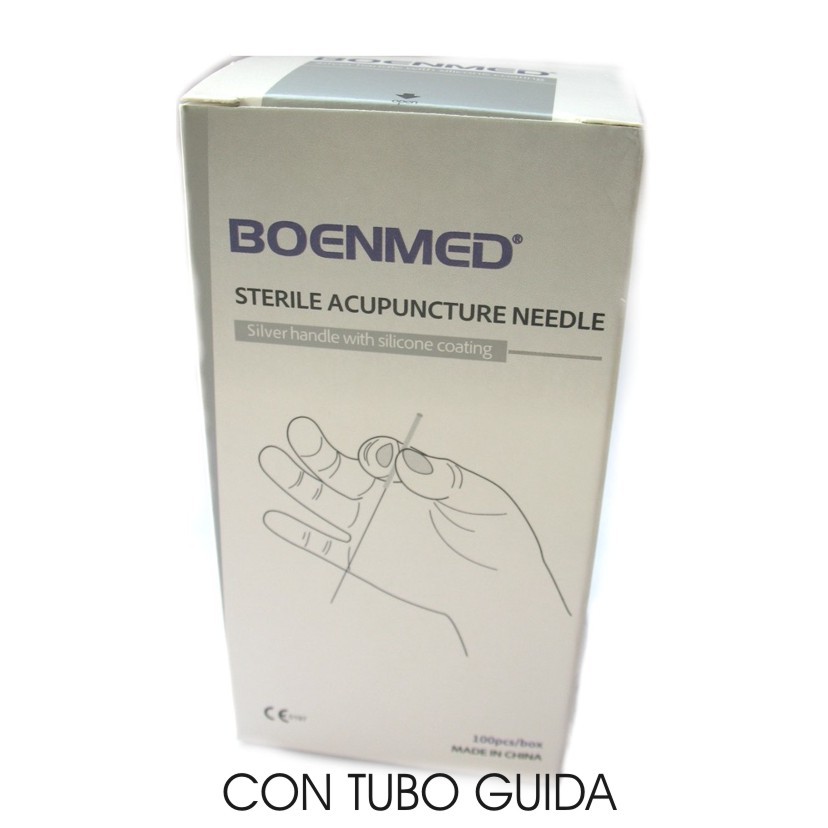 Manico in argento / con tubo guida