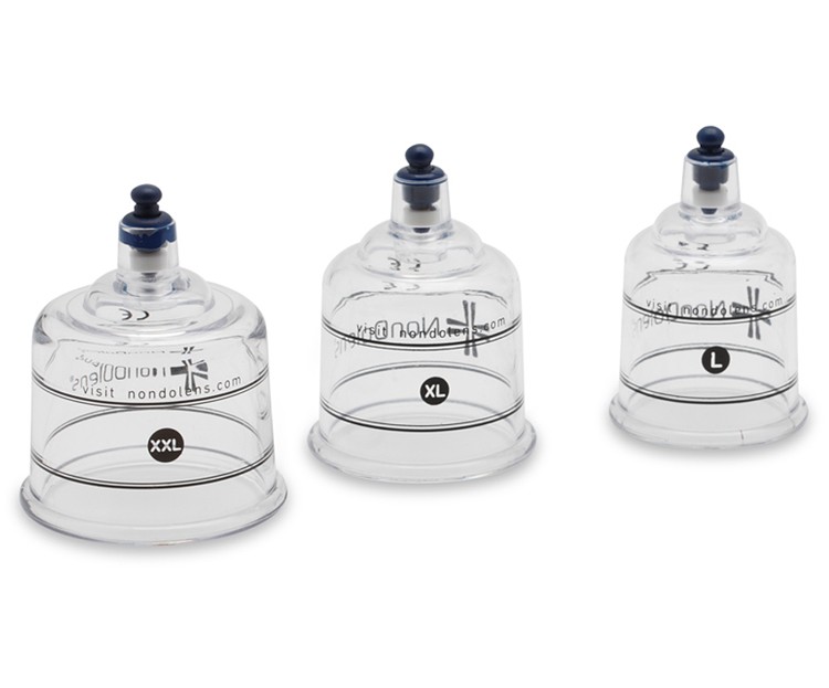 Coppette in plastica con valvola