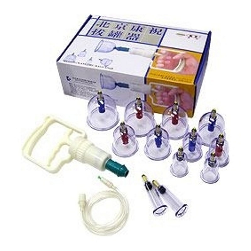 Coppette a pistola - 12 coppette + 8 magneti