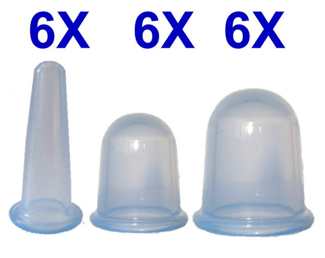 Set 18 Coppette in silicone