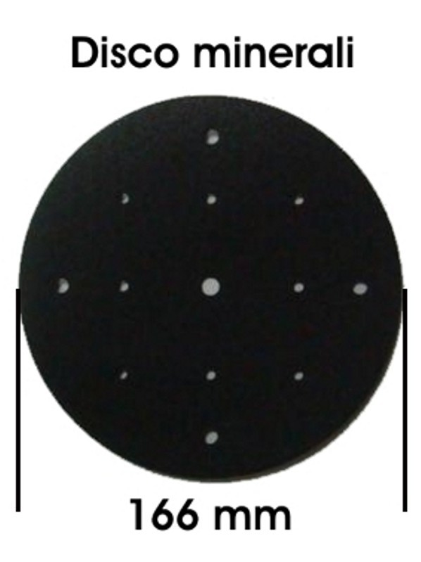 Piastra minerale per lampada infrarossi con stativo