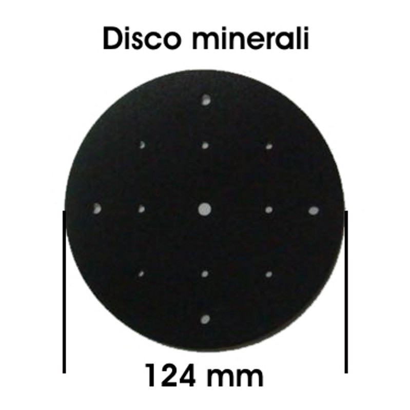 Piastra minerale per lampada infrarossi con stativo