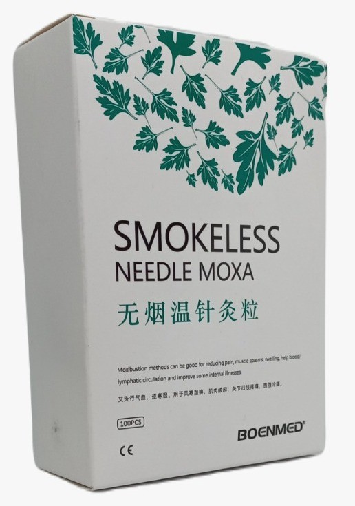 Moxa senza fumo per aghi 100 pz