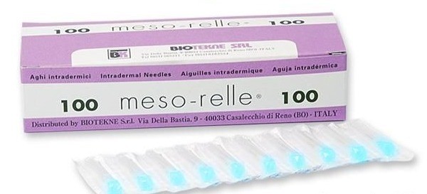 Aghi per mesoterapia 31G X 4 mm