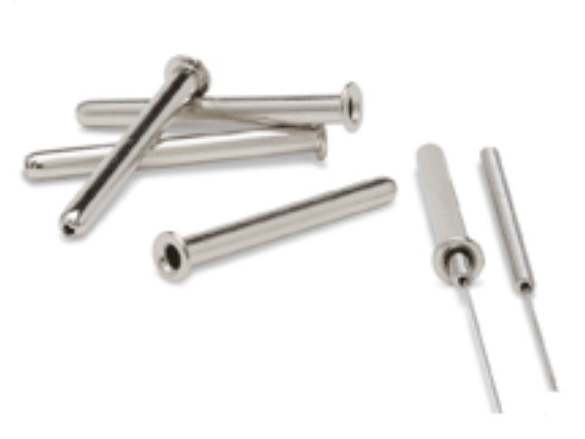 Cappuccio porta moxa, per aghi senza anello