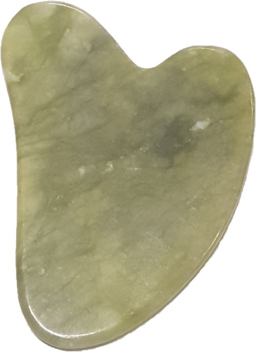 Guasha in giada - cuore