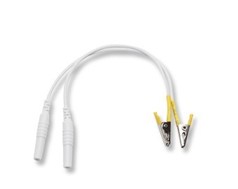 Cavo con clip a coccodrillo per stimolatore Hwato
