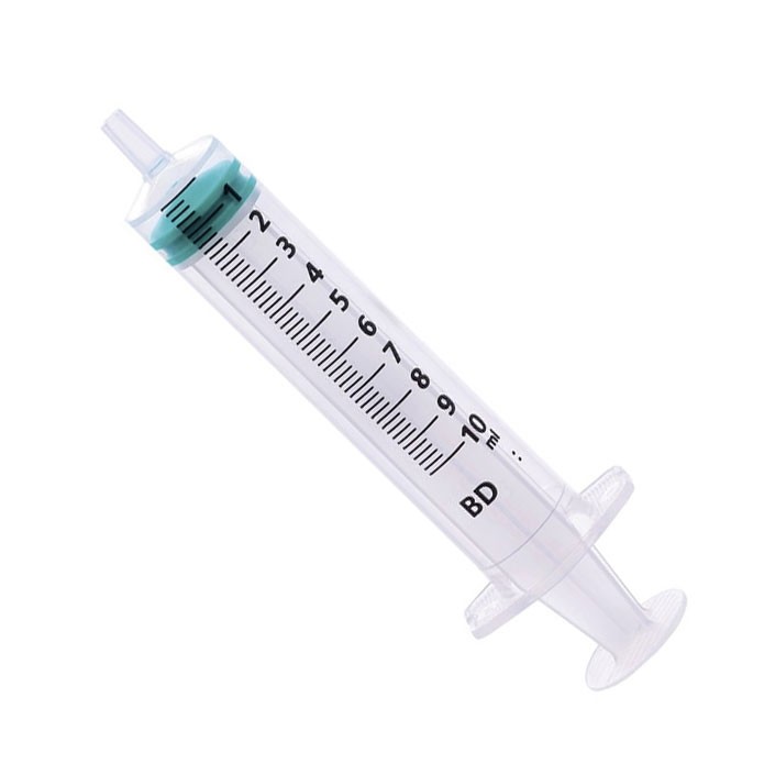 100 SIRINGHE BD EMERALD SENZA AGO - 10 ml centrale LC