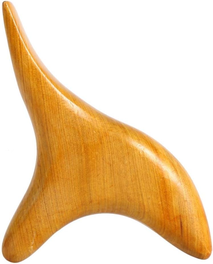 Strumento in legno per massaggio.