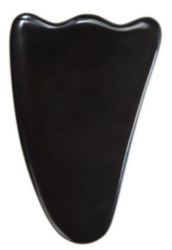 Guasha in ossidiana - O